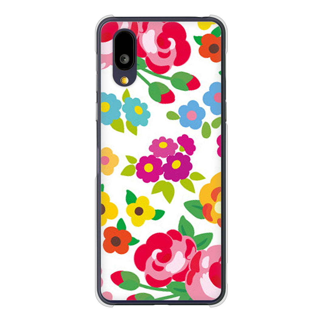 BASIO active2 SHG12 au 高画質仕上げ 背面印刷 ハードケース 【776 5月のフラワーガーデン】