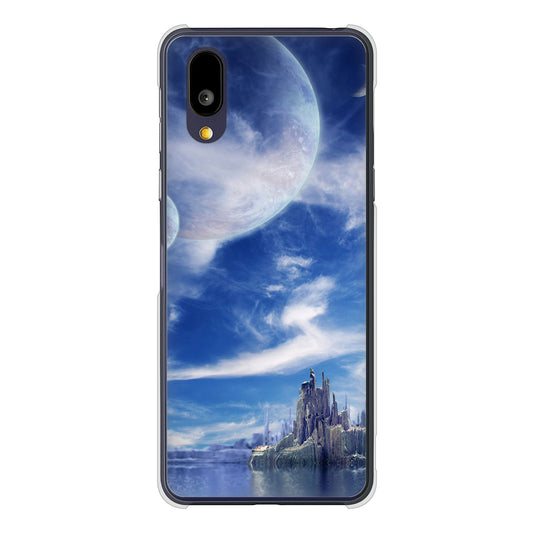 BASIO active2 SHG12 au 高画質仕上げ 背面印刷 ハードケース 【1270 広がる宇宙】