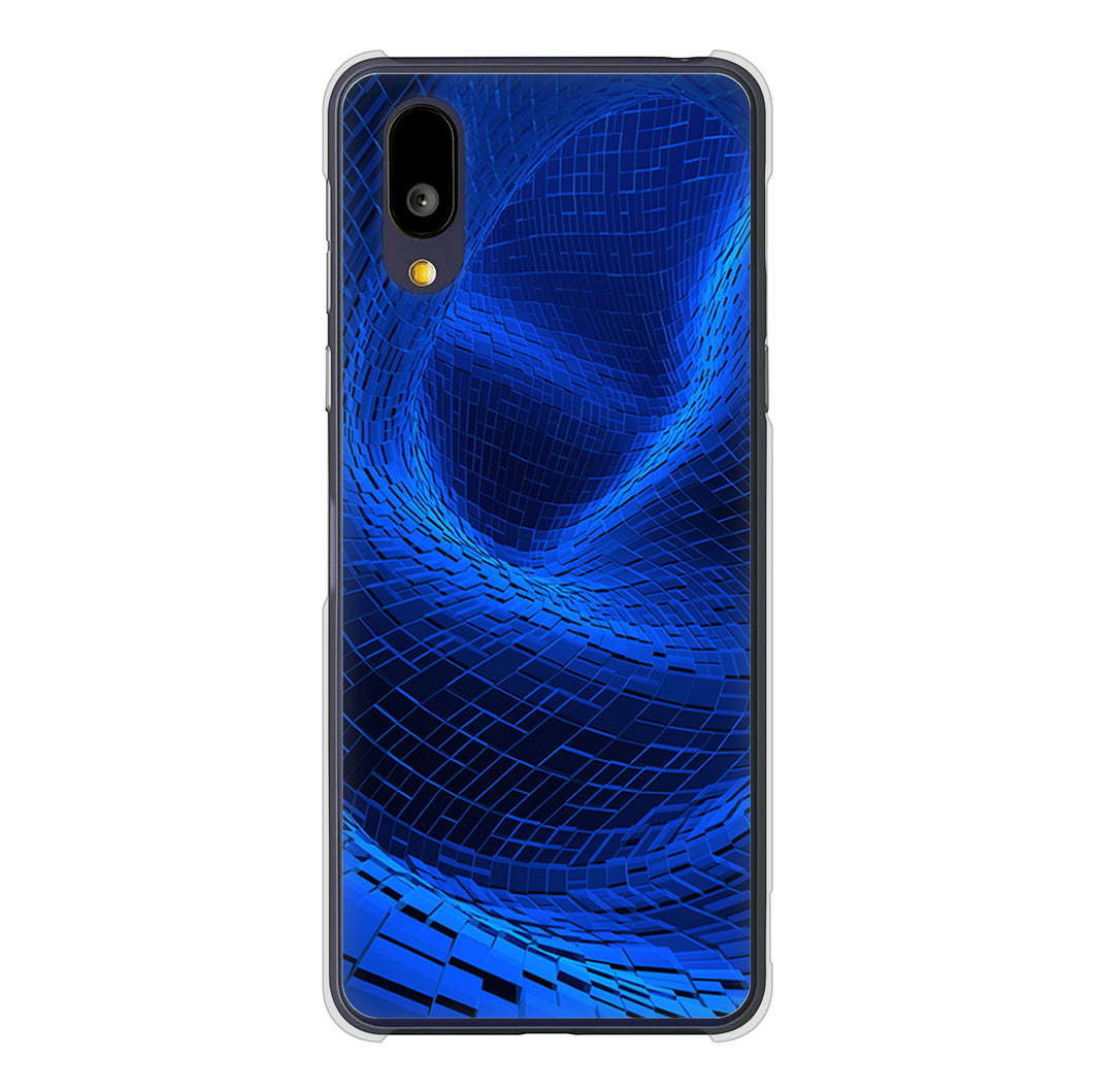 BASIO active2 SHG12 au 高画質仕上げ 背面印刷 ハードケース 【1302 ワープブルー】