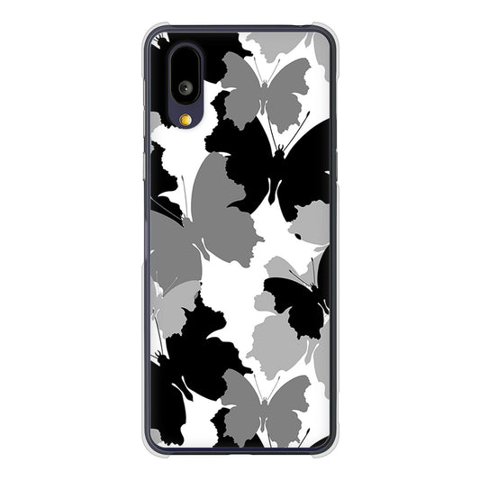 BASIO active2 SHG12 au 高画質仕上げ 背面印刷 ハードケース 【1336 夜の蝶】