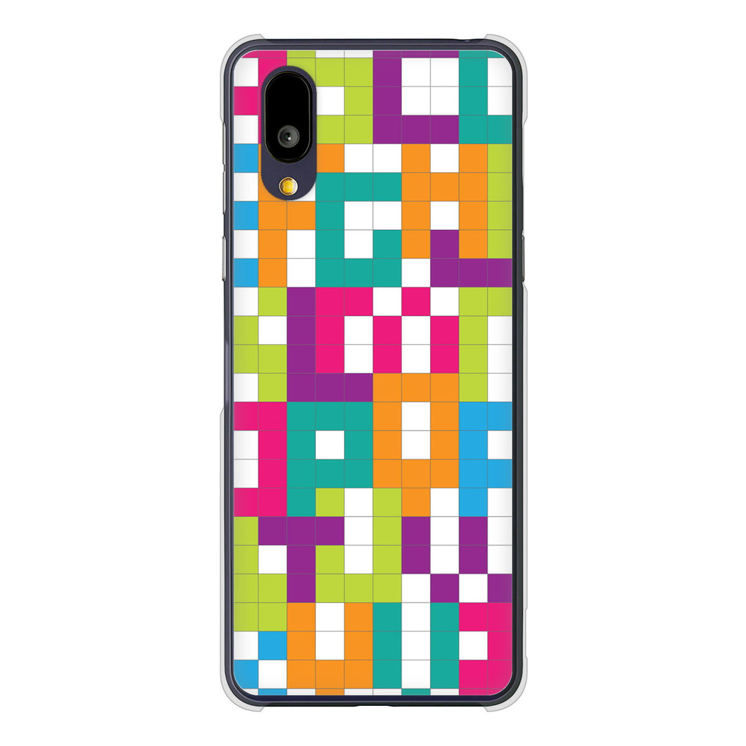 BASIO active2 SHG12 au 高画質仕上げ 背面印刷 ハードケース 【IB916 ブロックアルファベット】