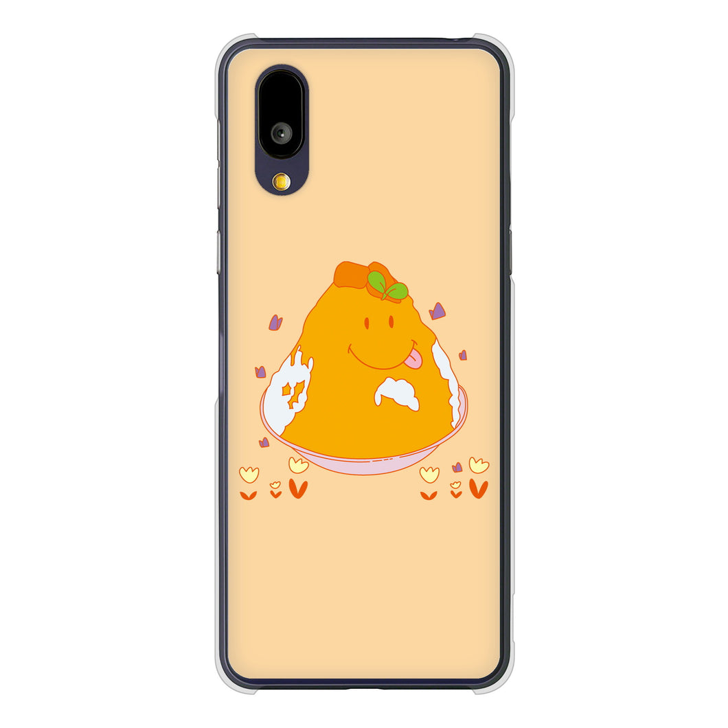 BASIO active2 SHG12 au 高画質仕上げ 背面印刷 ハードケーススイーツイラスト