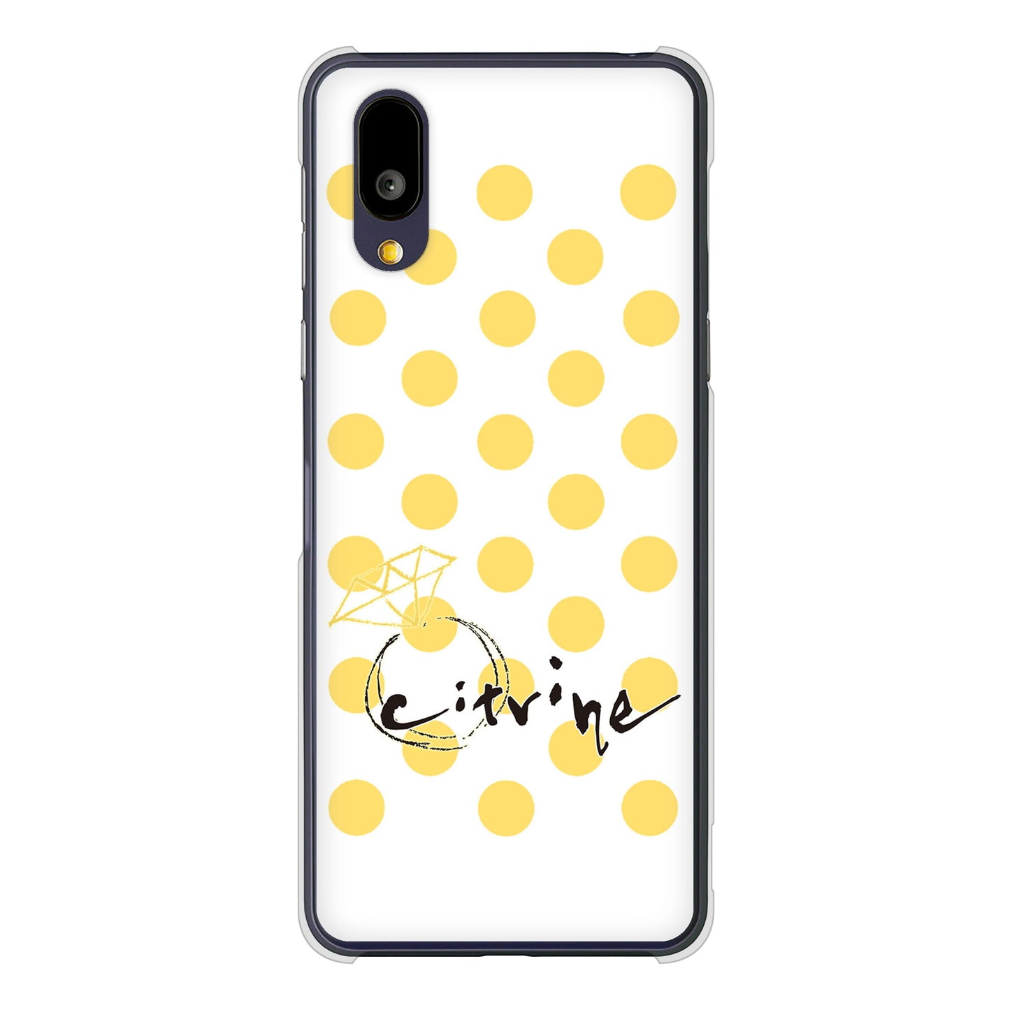 BASIO active2 SHG12 au 高画質仕上げ 背面印刷 ハードケース大野詠舟 誕生石
