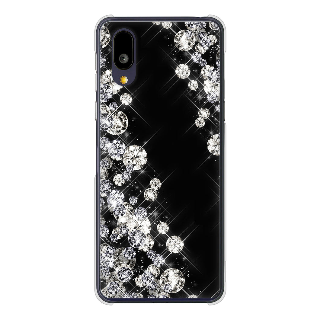 BASIO active2 SHG12 au 高画質仕上げ 背面印刷 ハードケース 【VA871 ダイヤモンドフレーム】