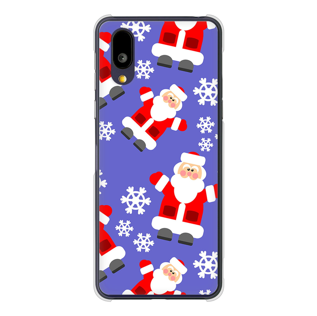 BASIO active2 SHG12 au 高画質仕上げ 背面印刷 ハードケースクリスマス