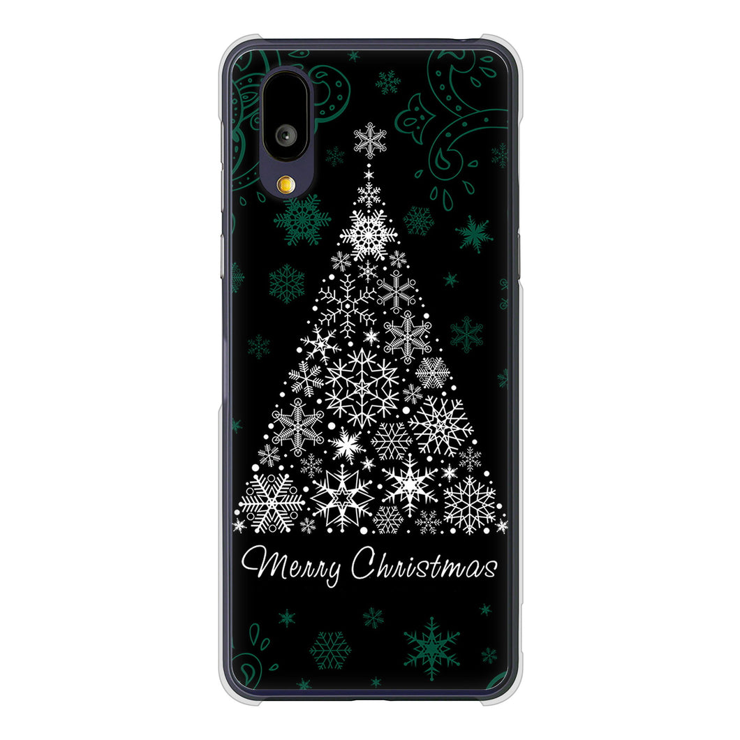 BASIO active2 SHG12 au 高画質仕上げ 背面印刷 ハードケースクリスマス