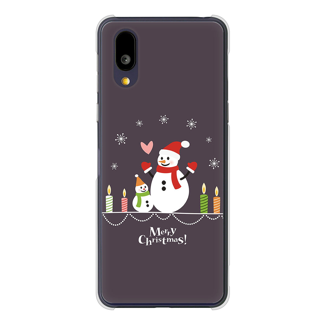 BASIO active2 SHG12 au 高画質仕上げ 背面印刷 ハードケースクリスマス