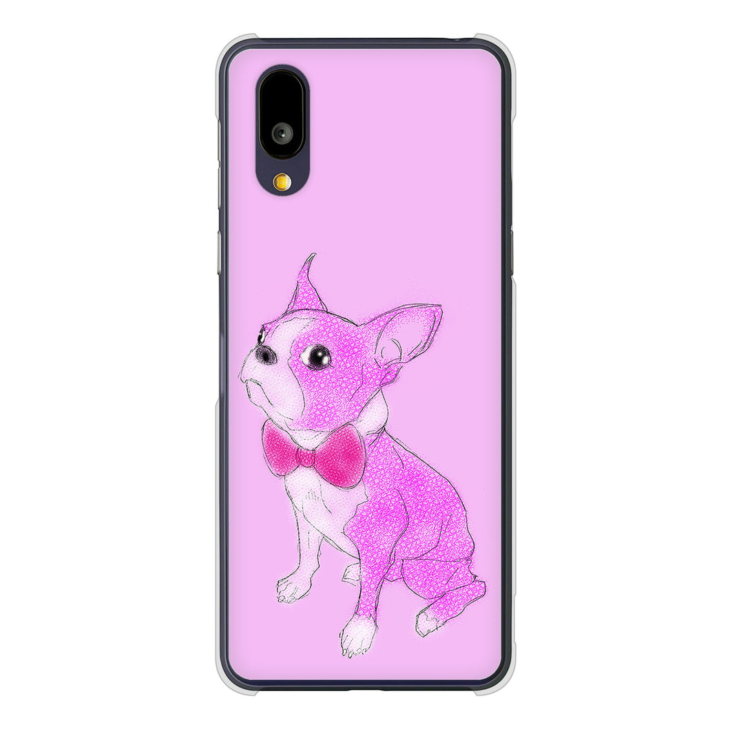 BASIO active2 SHG12 au 高画質仕上げ 背面印刷 ハードケースボストンテリア