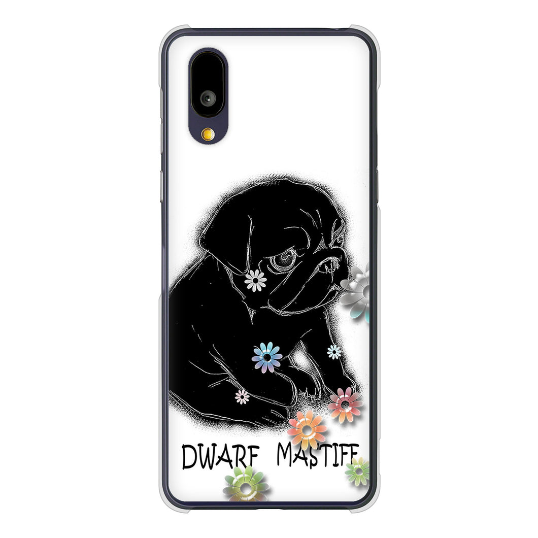 BASIO active2 SHG12 au 高画質仕上げ 背面印刷 ハードケースパグ