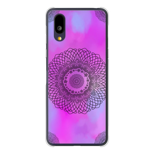 BASIO active2 SHG12 au 高画質仕上げ 背面印刷 ハードケース 【YJ344 レース】