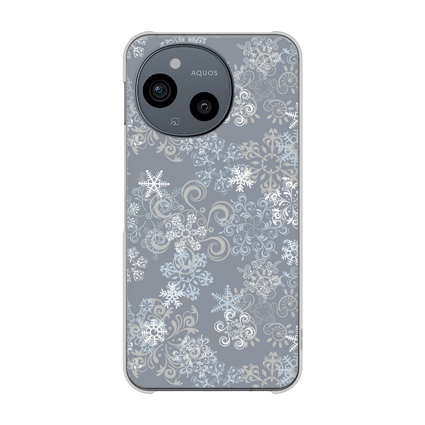 AQUOS sense9 SHG14 au 高画質仕上げ 背面印刷 ハードケースクリスマス