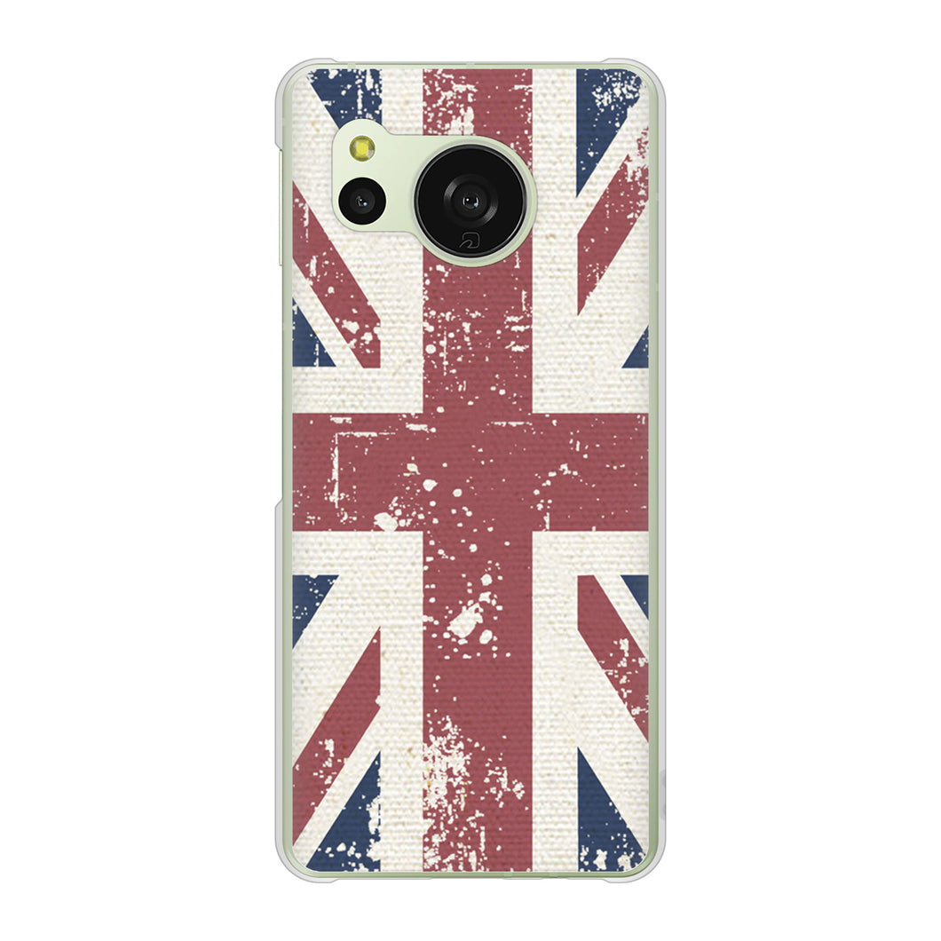 AQUOS sense8 SH-M26 高画質仕上げ 背面印刷 ハードケースユニオンジャック