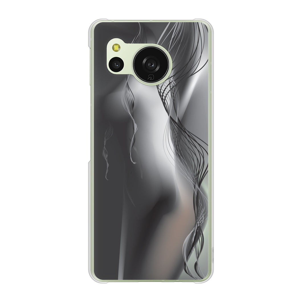 AQUOS sense8 SH-M26 高画質仕上げ 背面印刷 ハードケース 【566 ボディウォール】