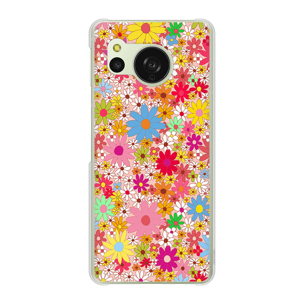 AQUOS sense8 SH-M26 高画質仕上げ 背面印刷 ハードケースリバティプリント