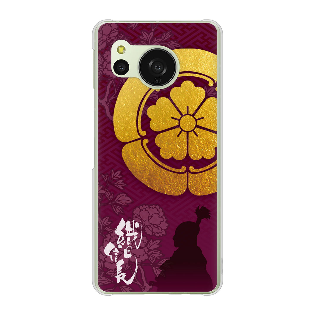 AQUOS sense8 SH-M26 高画質仕上げ 背面印刷 ハードケース家紋