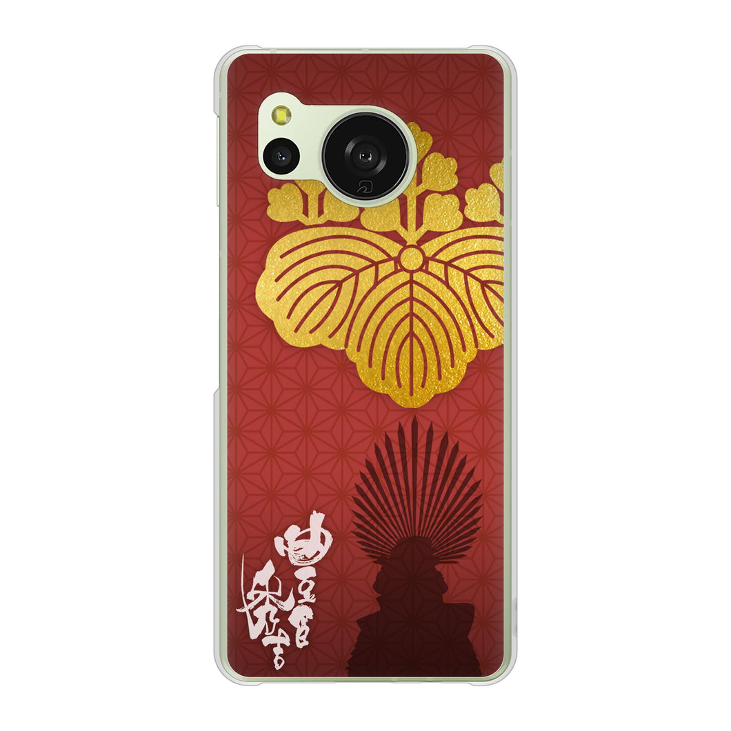 AQUOS sense8 SH-M26 高画質仕上げ 背面印刷 ハードケース家紋