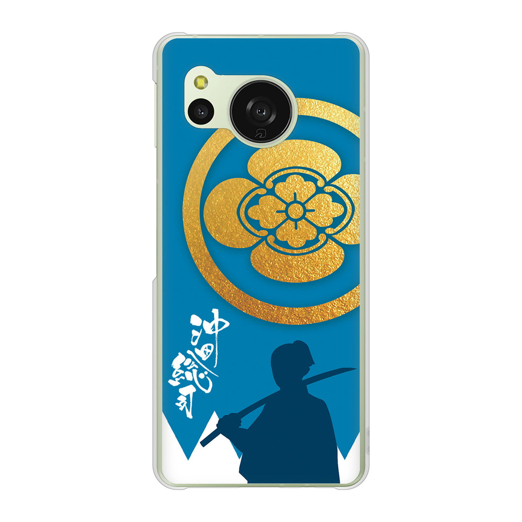 AQUOS sense8 SH-M26 高画質仕上げ 背面印刷 ハードケース家紋