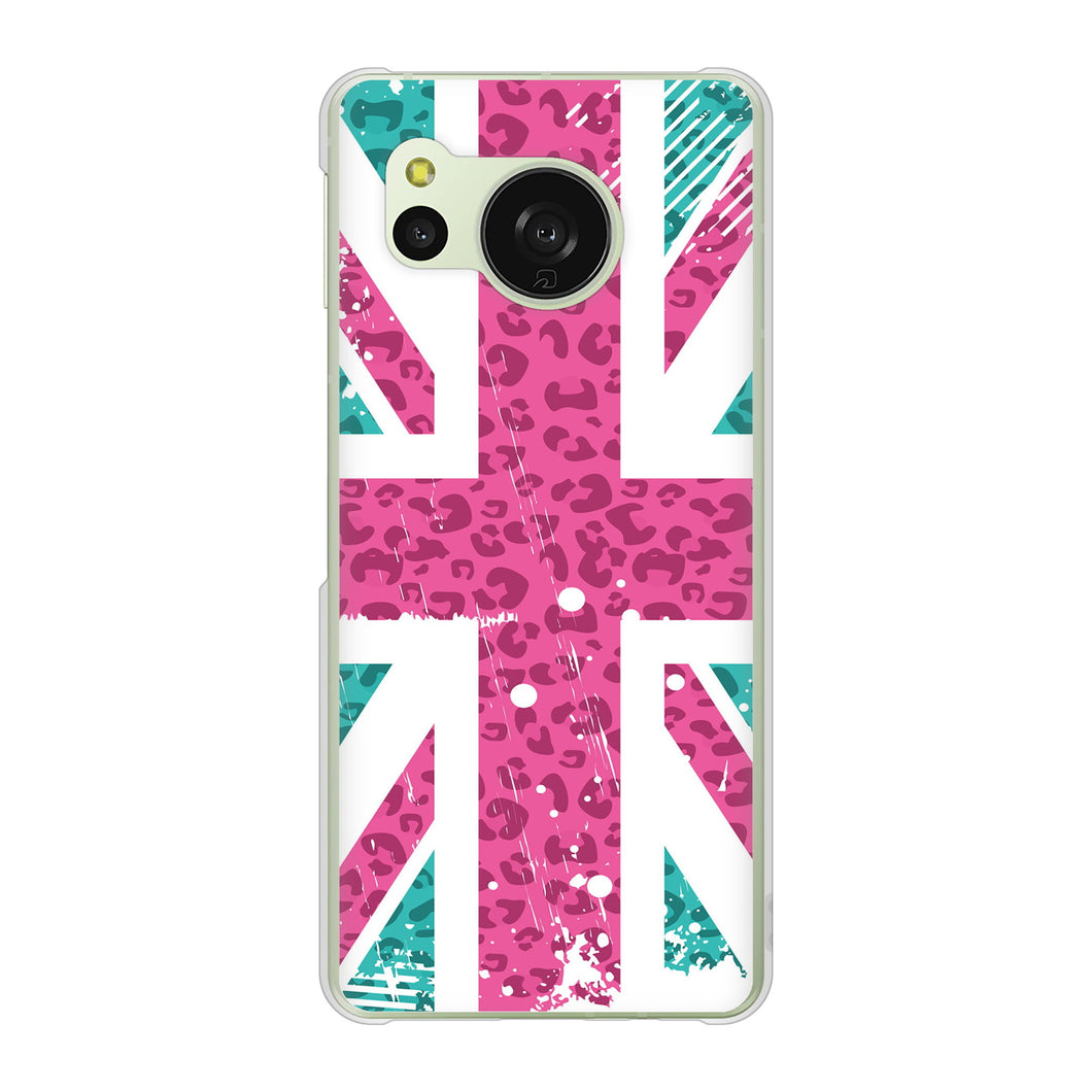 AQUOS sense8 SH-M26 高画質仕上げ 背面印刷 ハードケースユニオンジャック