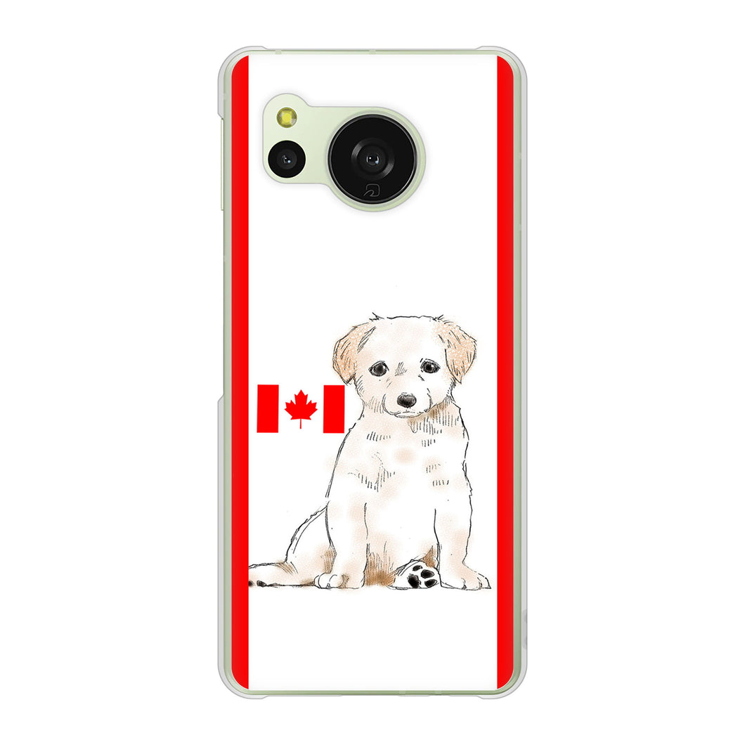 AQUOS sense8 SH-M26 高画質仕上げ 背面印刷 ハードケースラブラドールレトリバー