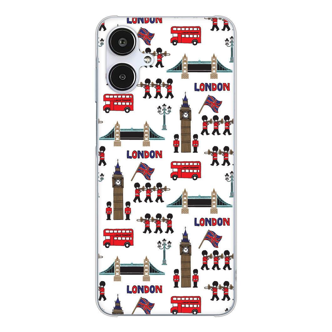 Galaxy A25 5G SM-A253Z SoftBank 高画質仕上げ 背面印刷 ハードケース 【EK811 ロンドンの街】