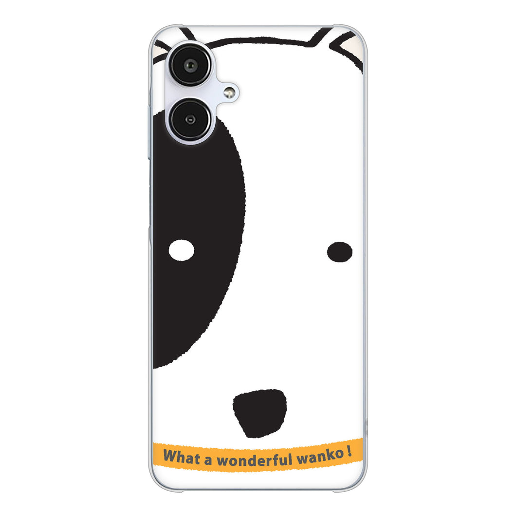 Galaxy A25 5G SM-A253Z SoftBank 高画質仕上げ 背面印刷 ハードケース 【IA800 わんこ】