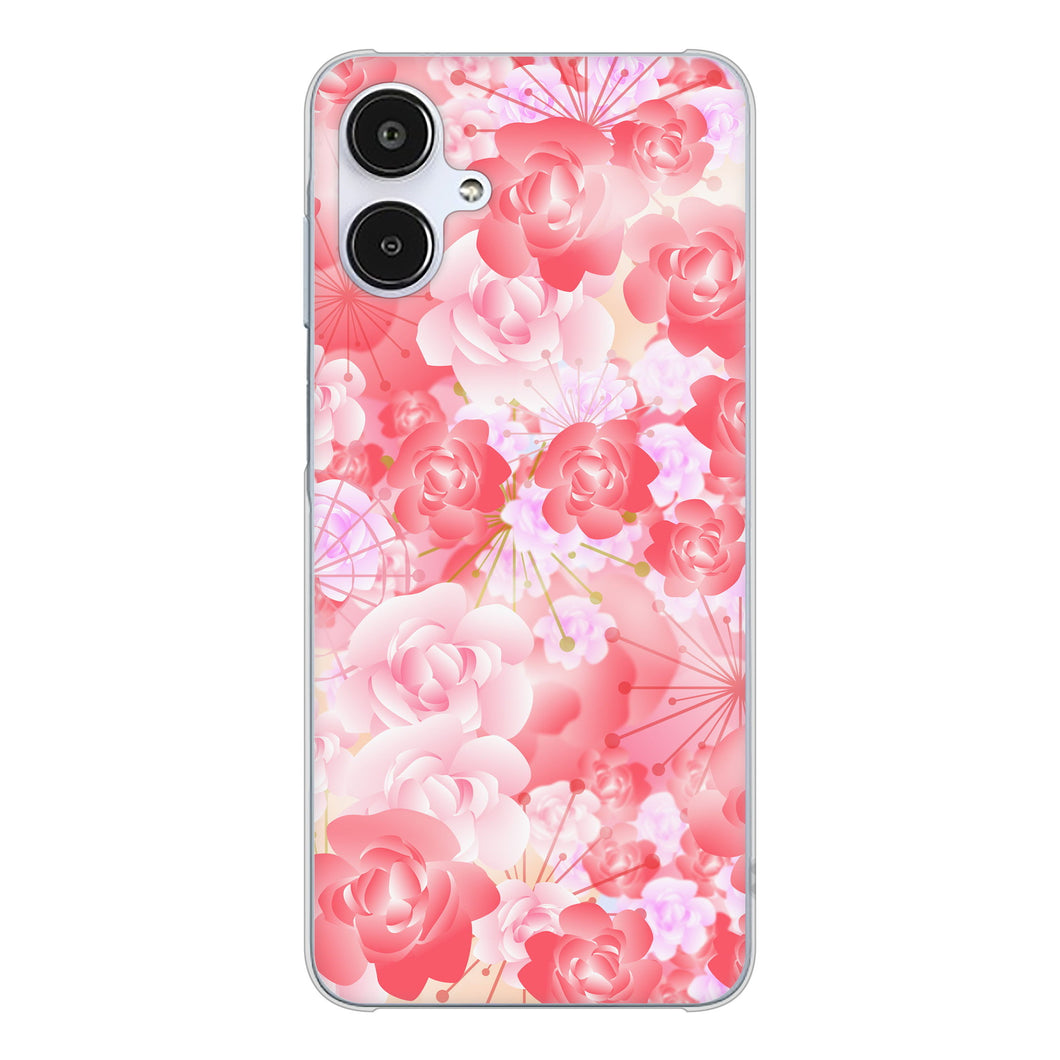 Galaxy A25 5G SM-A253Z SoftBank 高画質仕上げ 背面印刷 ハードケース 【VA817 はんなり色の華】