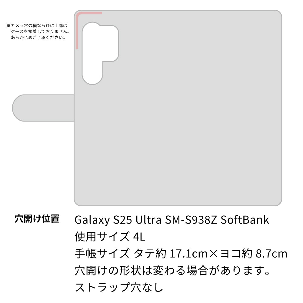 Galaxy S25 Ultra SM-S938Z SoftBank スマホショルダー 【 手帳型 Simple 名入れ 長さ調整可能ストラップ付き 】 耐衝撃