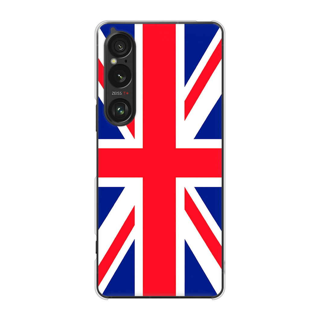 Xperia 1 VI SO-51E docomo 高画質仕上げ 背面印刷 ハードケースユニオンジャック