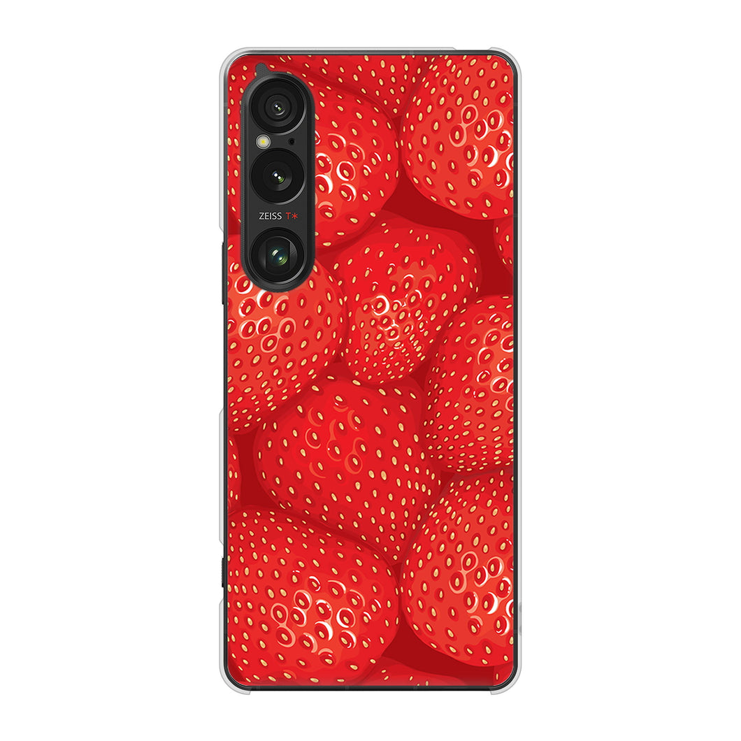 Xperia 1 VI SO-51E docomo 高画質仕上げ 背面印刷 ハードケーススイーツ