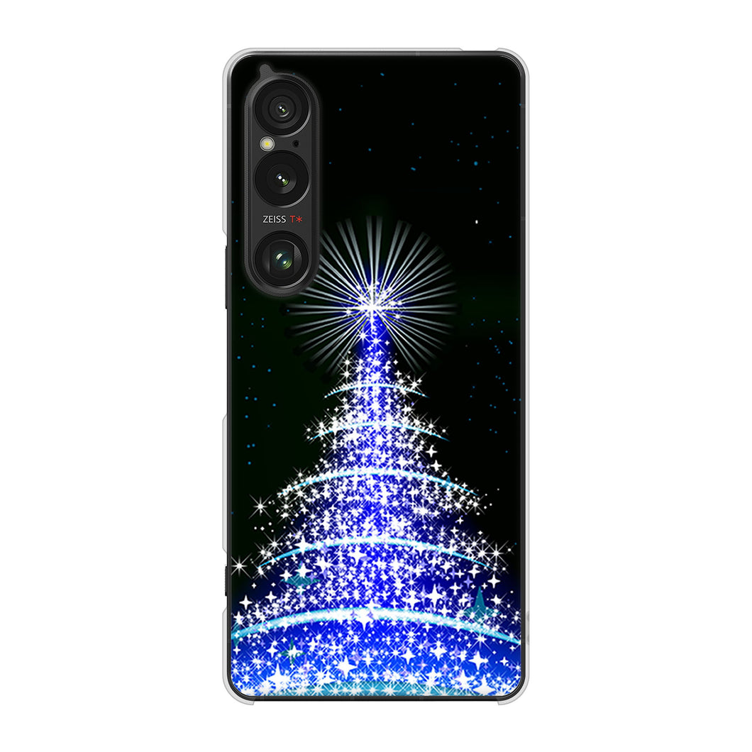 Xperia 1 VI SO-51E docomo 高画質仕上げ 背面印刷 ハードケースクリスマス