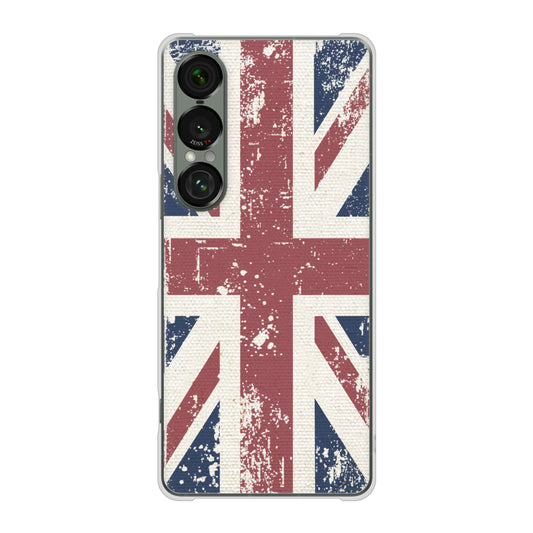 Xperia 1 VII SO-51F docomo 高画質仕上げ 背面印刷 ハードケースユニオンジャック