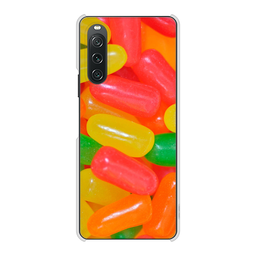 Xperia 10 V SO-52D docomo 高画質仕上げ 背面印刷 ハードケーススイーツ