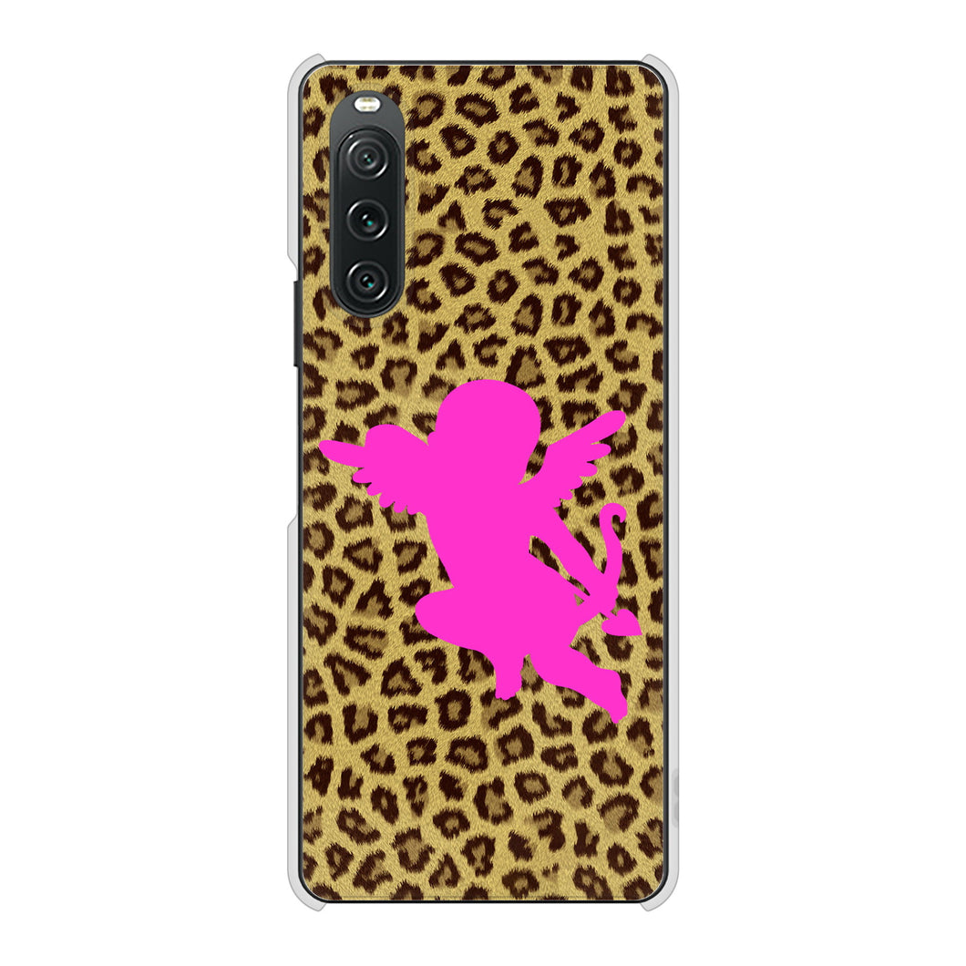 Xperia 10 V SO-52D docomo 高画質仕上げ 背面印刷 ハードケースエンジェル