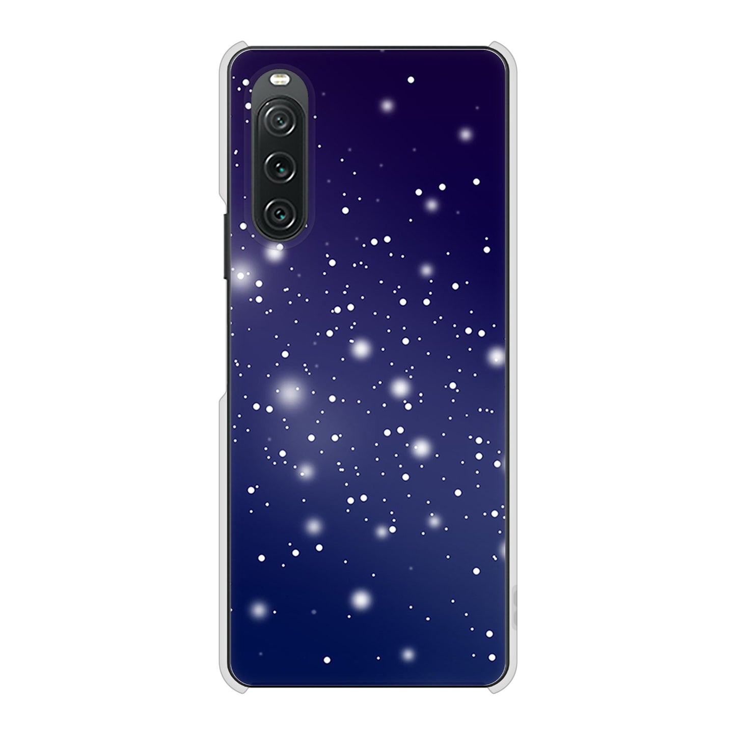 Xperia 10 V SO-52D docomo 高画質仕上げ 背面印刷 ハードケース 【1271 天空の川】