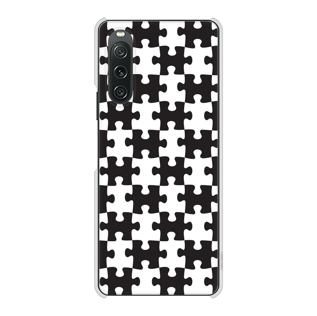 Xperia 10 V SO-52D docomo 高画質仕上げ 背面印刷 ハードケースジグソーパズル