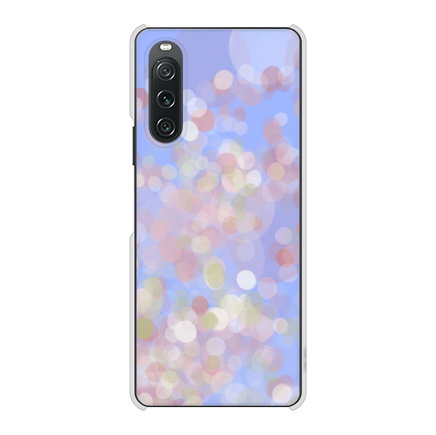 Xperia 10 V SO-52D docomo 高画質仕上げ 背面印刷 ハードケースパステルアート