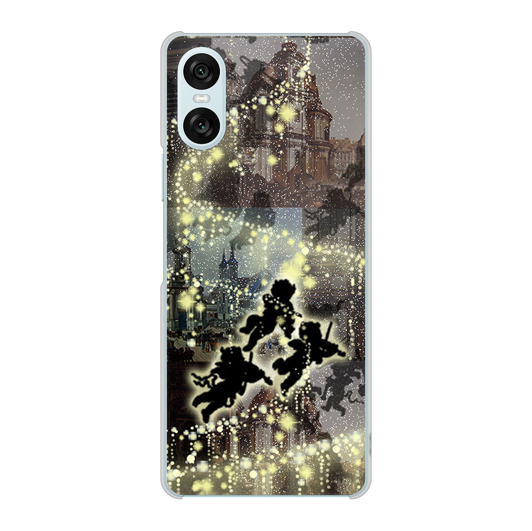 Xperia 10 VI SO-52E docomo 高画質仕上げ 背面印刷 ハードケース 【253 天使の音楽隊】