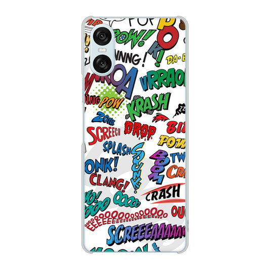 Xperia 10 VI SO-52E docomo 高画質仕上げ 背面印刷 ハードケース 【271 アメリカン キャッチコピー】