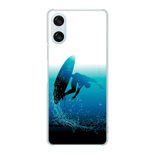 Xperia 10 VI SO-52E docomo 高画質仕上げ 背面印刷 ハードケース 【416 カットバック】