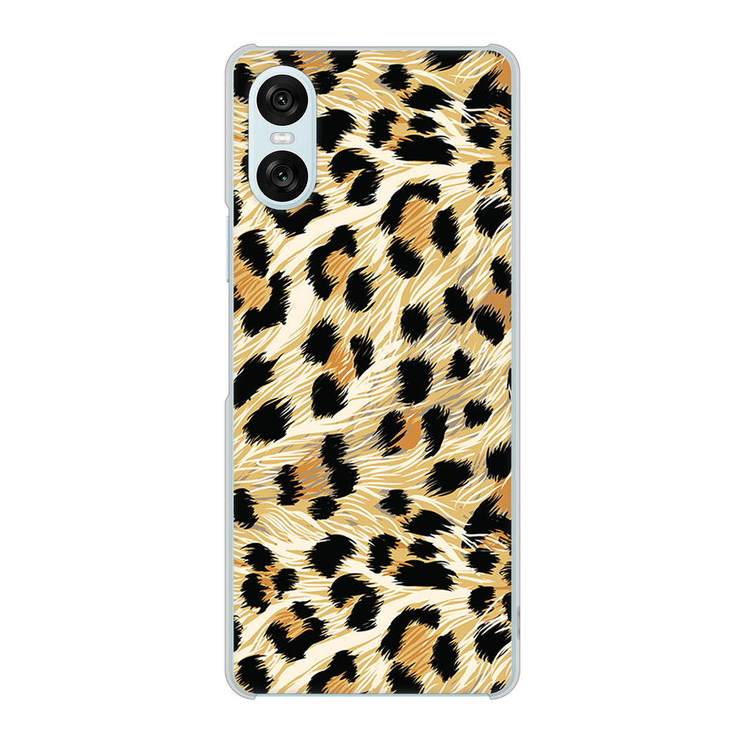 Xperia 10 VI SO-52E docomo 高画質仕上げ 背面印刷 ハードケースアニマル柄