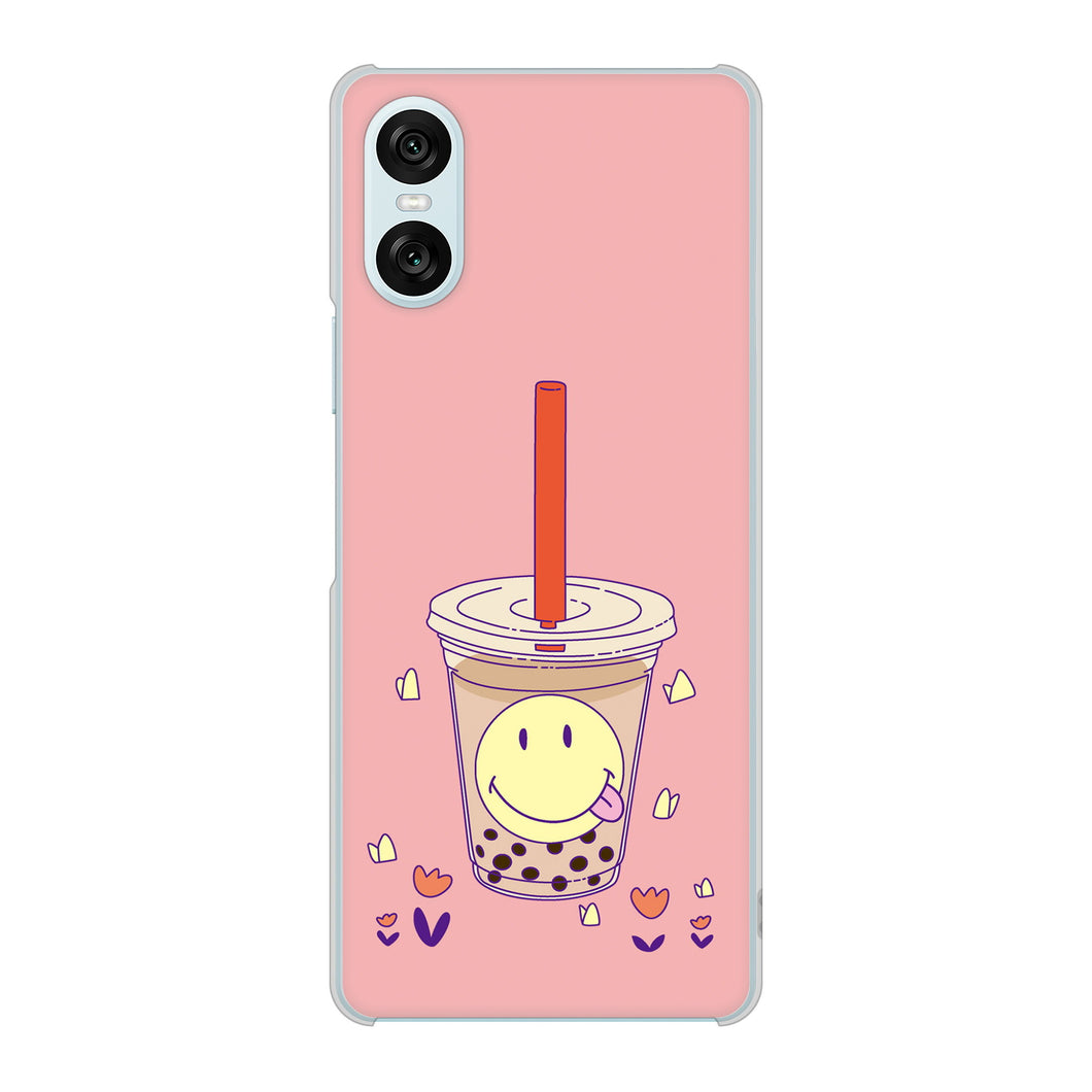 Xperia 10 VI SO-52E docomo 高画質仕上げ 背面印刷 ハードケーススイーツイラスト