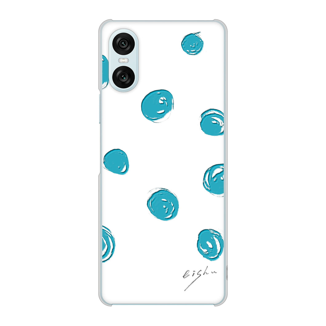 Xperia 10 VI SO-52E docomo 高画質仕上げ 背面印刷 ハードケース大野詠舟 手描きシンプル