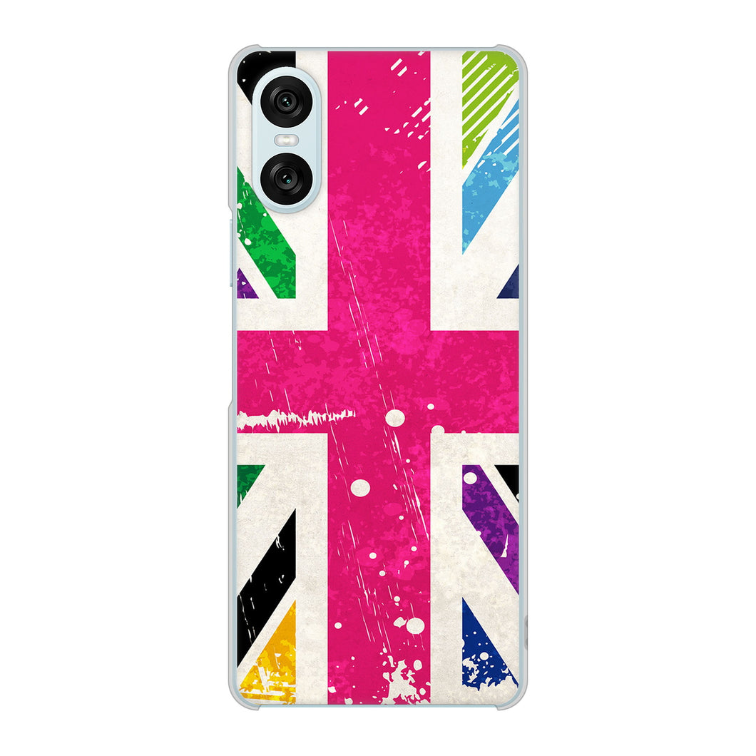 Xperia 10 VI SO-52E docomo 高画質仕上げ 背面印刷 ハードケースユニオンジャック