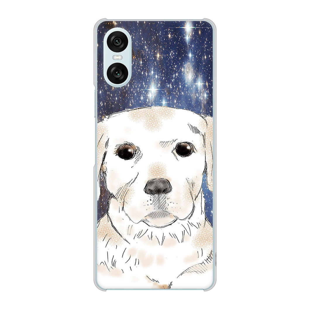 Xperia 10 VI SO-52E docomo 高画質仕上げ 背面印刷 ハードケースラブラドールレトリバー