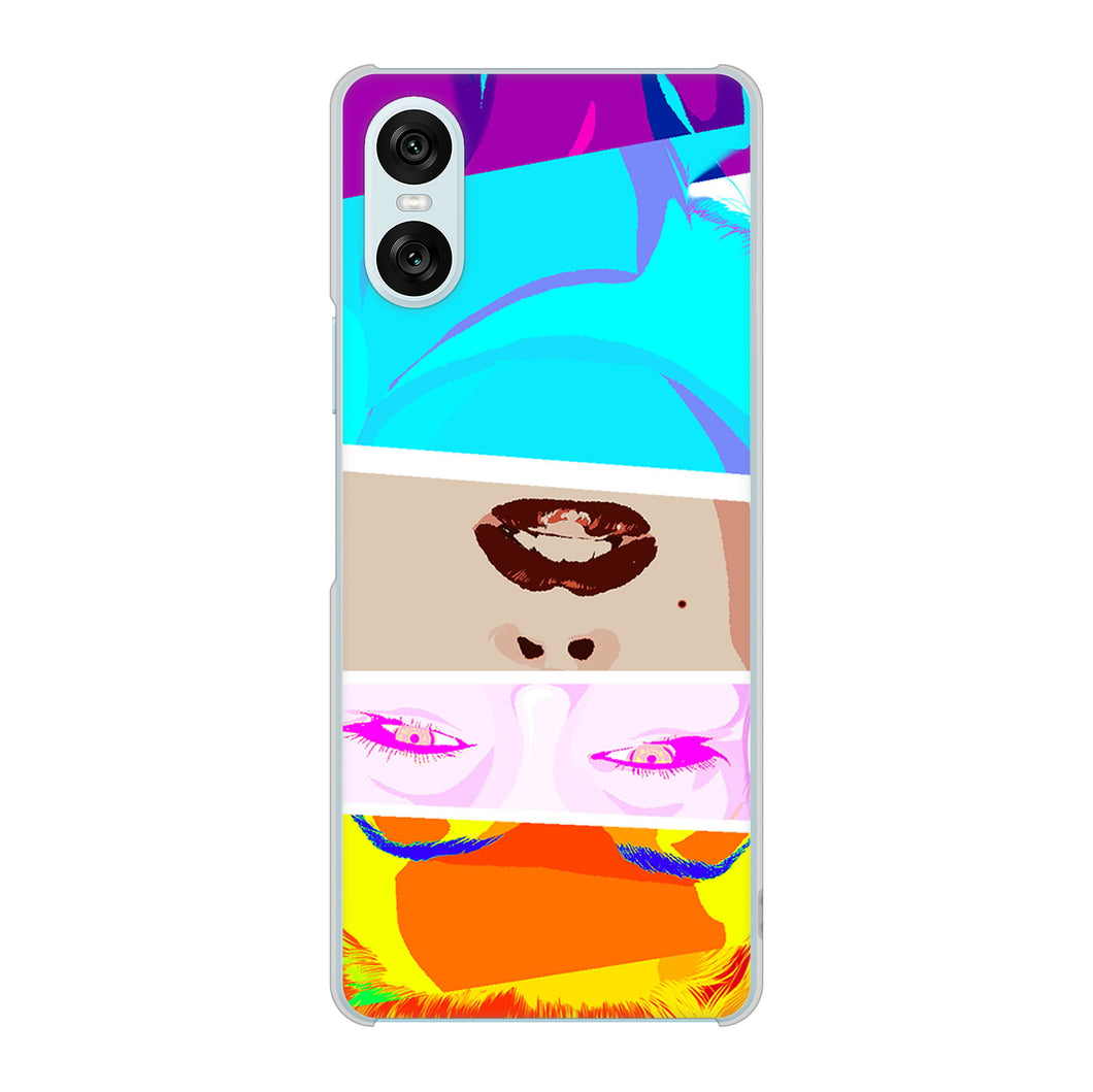 Xperia 10 VI SO-52E docomo 高画質仕上げ 背面印刷 ハードケースマリリンモンローデザイン