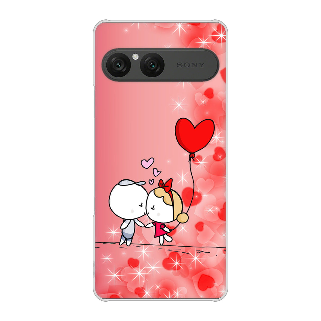 Xperia 10 VII SO-52F docomo 高画質仕上げ 背面印刷 ハードケースカップル