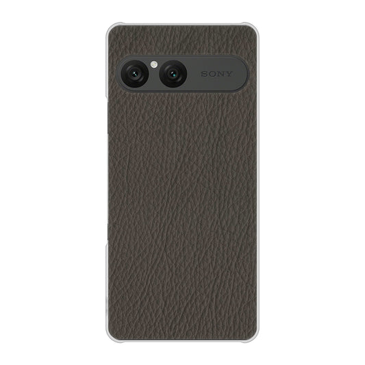 Xperia 10 VII SO-52F docomo 高画質仕上げ 背面印刷 ハードケースレザー風