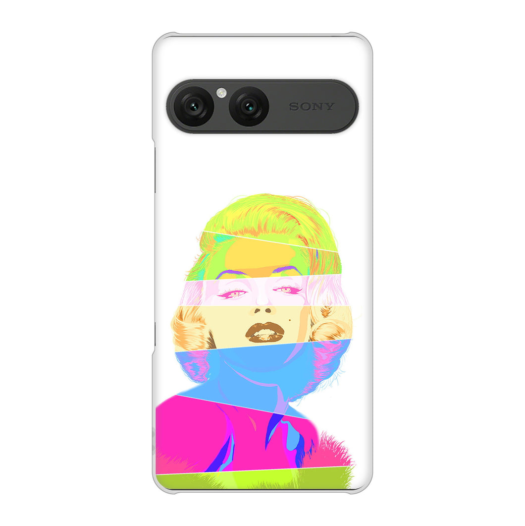 Xperia 10 VII SO-52F docomo 高画質仕上げ 背面印刷 ハードケースマリリンモンローデザイン