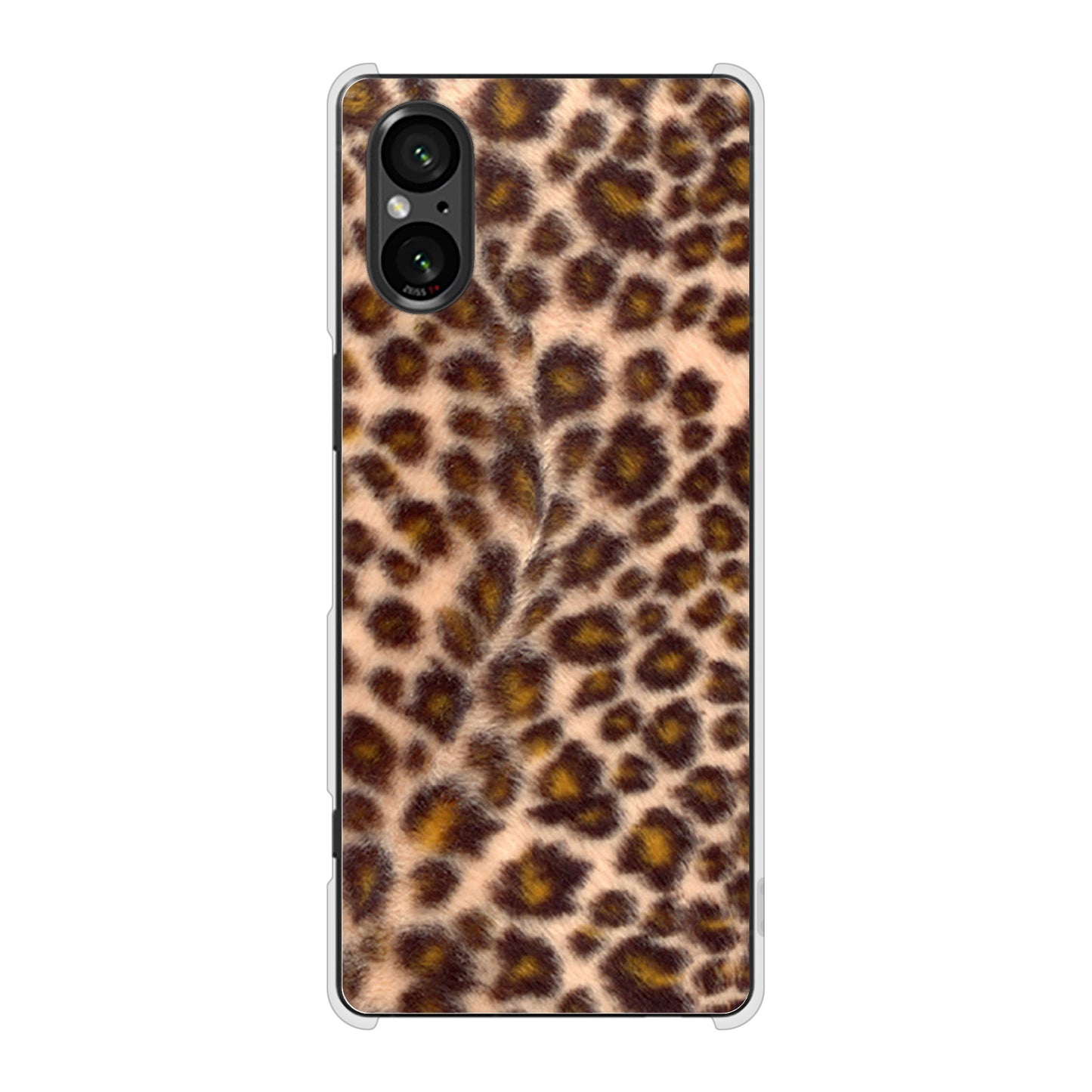 Xperia 5 V SO-53D docomo 高画質仕上げ 背面印刷 ハードケースアニマル柄