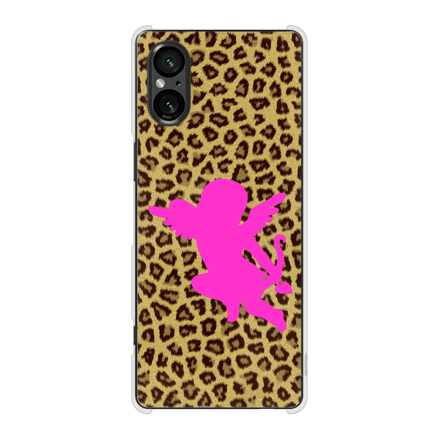 Xperia 5 V SO-53D docomo 高画質仕上げ 背面印刷 ハードケースエンジェル